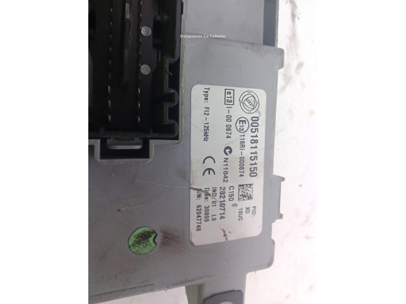 518115150 CAJA FUSIBLES EXTERIOR (BSM) FIAT DOBLO Cargo (223_)|Desguaces La Cabaña