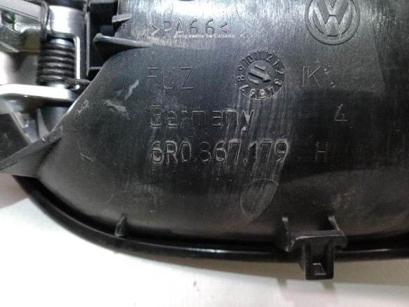 6R0867179H MANILLA PUERTA LAT DEL IZQ INT VW POLO (6R1, 6C1)|Desguaces La Cabaña