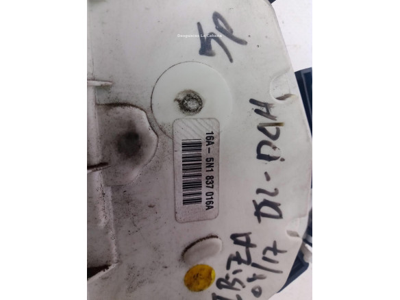 16A5N1837016A CERRADURA PUERTA LAT DEL DER SEAT IBIZA IV (6J5, 6P1)|Desguaces La Cabaña