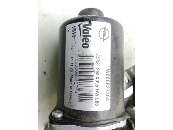 W000027364 MOTOR LIMPIAPARABRISAS DEL IZQ OPEL ZAFIRA TOURER C (P12)|Desguaces La Cabaña
