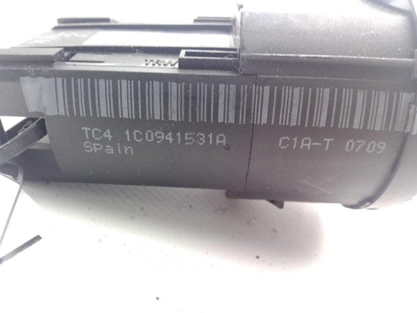 1C0941531A, CONMUTADOR LUCES VW GOLF IV (1J1)|Desguaces La Cabaña