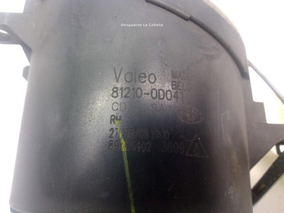 812100D041 NIEBLA DEL DER TOYOTA PRIUS (_W3_)|Desguaces La Cabaña