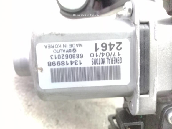 13418998 MOTOR LIMPIAPARABRISAS TRA OPEL ASTRA K (B16)|Desguaces La Cabaña