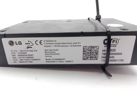 84186829 MODULO ELECTRONICO 1 OPEL ASTRA K (B16)|Desguaces La Cabaña