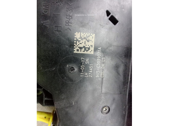 135975306 CERRADURA PUERTA LAT DEL IZQ OPEL ASTRA K (B16)|Desguaces La Cabaña