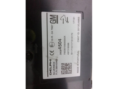 39084504 MODULO ELECTRONICO 4 OPEL ASTRA K (B16)|Desguaces La Cabaña