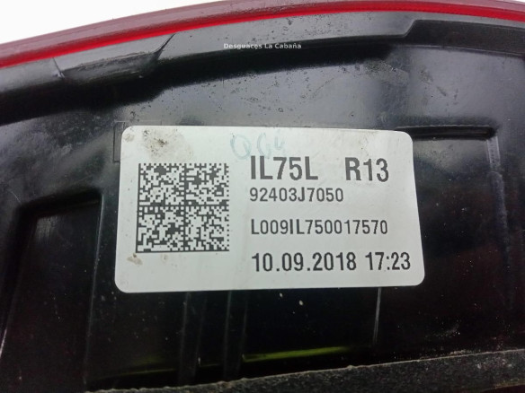 92403J7050 PILOTO TRA IZQ INT KIA CEED (CD)|Desguaces La Cabaña