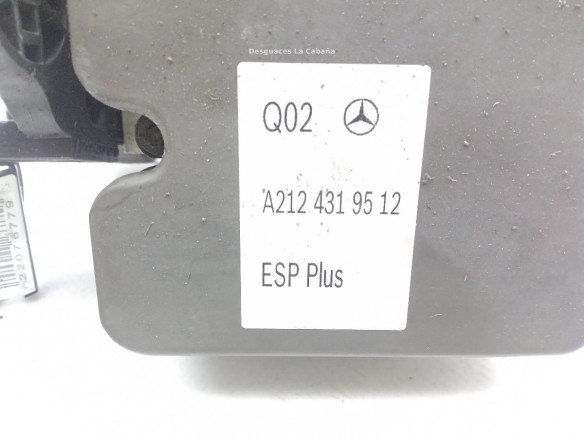 A2124319512 GRUPO ABS MERCEDES BENZ CLASE E (W212)|Desguaces La Cabaña