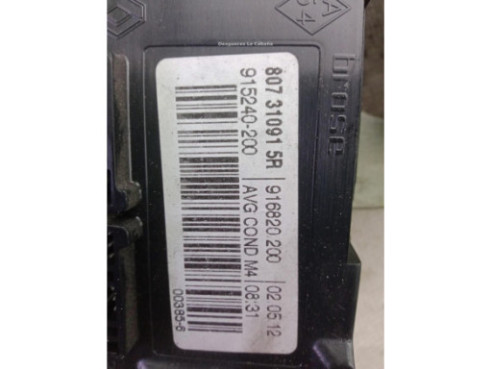 966318200 ELEVALUNAS PUERTA LAT DEL IZQ RENAULT MEGANE III Coupé (DZ0/1_)|Desguaces La Cabaña