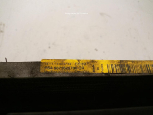 9673629780 RADIADOR AIRE ACONDICIONADO PEUGEOT 308 II|Desguaces La Cabaña