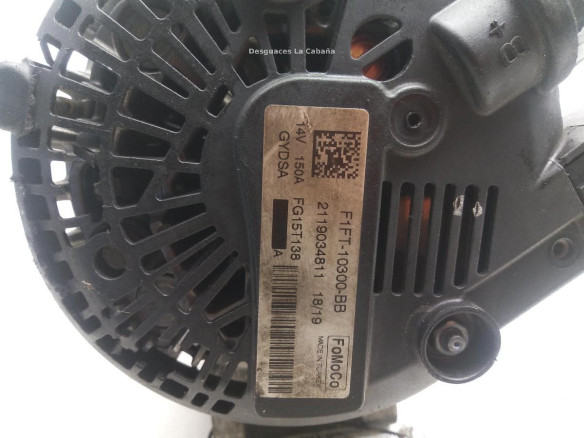 F1FT10300BB ALTERNADOR FORD C-MAX II (DXA/CB7, DXA/CEU)|Desguaces La Cabaña