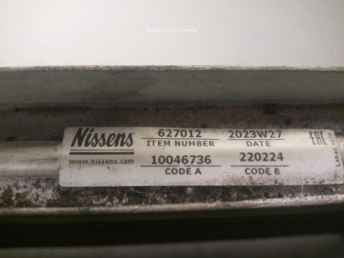 627012 RADIADOR AGUA MERCEDES BENZ CLASE E (W212)|Desguaces La Cabaña