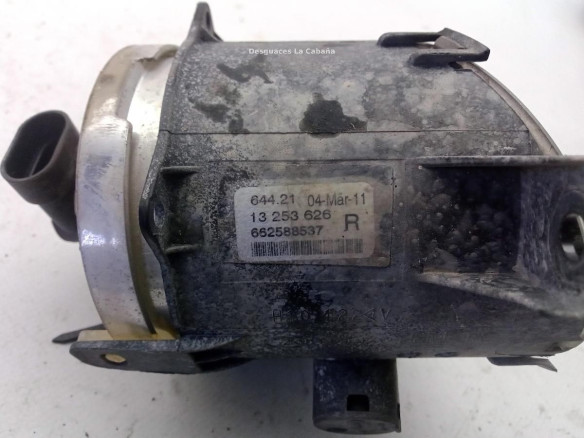13253626R NIEBLA DEL DER OPEL MERIVA B Limusina (S10)|Desguaces La Cabaña