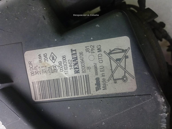8200394706 FARO IZQUIERDO RENAULT ESPACE IV (JK0/1_)|Desguaces La Cabaña