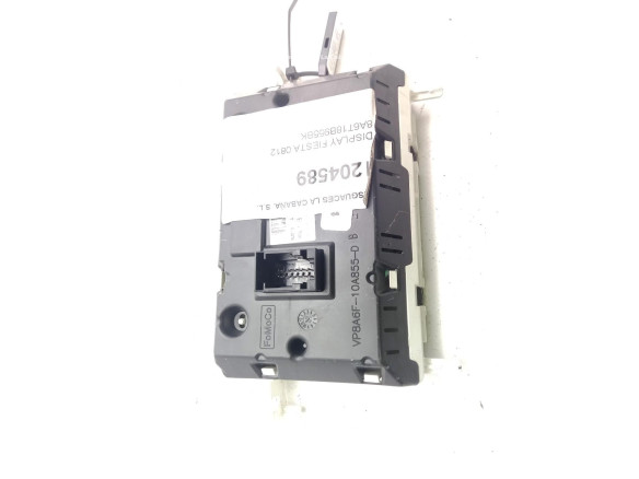 8A6T18B955BK, DISPLAY FORD FIESTA VI|Desguaces La Cabaña