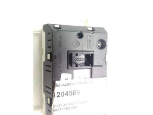 8A6T18B955BK, DISPLAY FORD FIESTA VI|Desguaces La Cabaña
