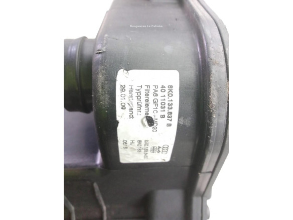 8K0133835B CAJA FILTRO AIRE AUDI Q5 (8RB)|Desguaces La Cabaña
