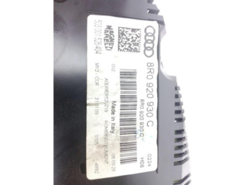 8R0920930C CUADRO INSTRUMENTOS AUDI Q5 (8RB)|Desguaces La Cabaña