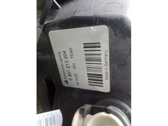 0301213204 FARO DERECHO PEUGEOT 407 SW (6E_)|Desguaces La Cabaña