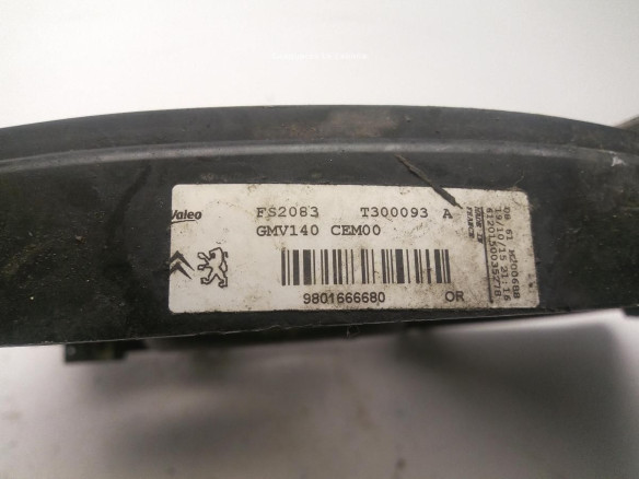 9801666680 ELECTROVENTILADOR CITROEN C4 CACTUS|Desguaces La Cabaña