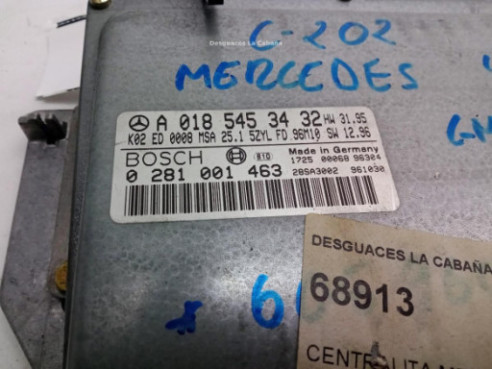 A0185453432 CENTRALITA MOTOR MERCEDES BENZ CLASE C (W202)|Desguaces La Cabaña