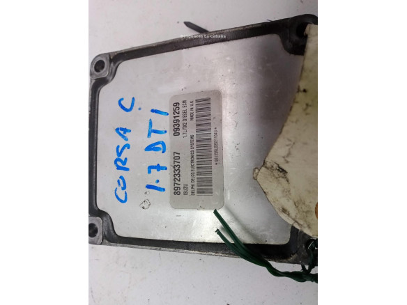 09391259,8972333707, CENTRALITA MOTOR OPEL CORSA C (X01)|Desguaces La Cabaña
