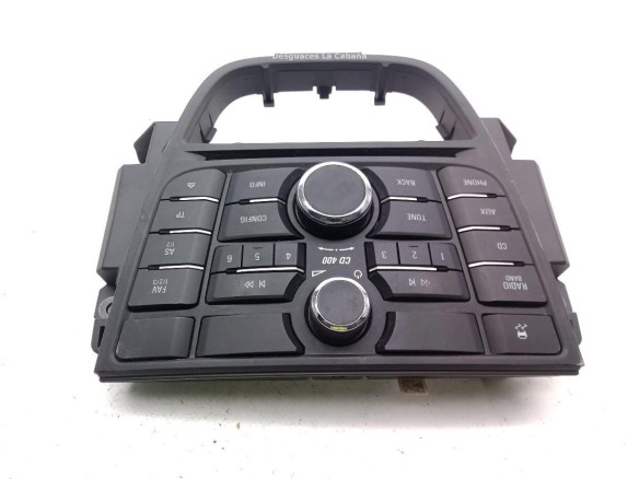 13346050 MANDO RADIO OPEL ASTRA J (P10)|Desguaces La Cabaña