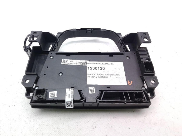 13346050 MANDO RADIO OPEL ASTRA J (P10)|Desguaces La Cabaña