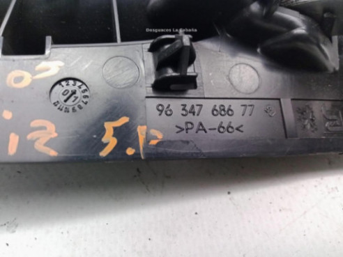 9634768677 MANILLA PUERTA LAT DEL IZQ INT PEUGEOT 307 (3A/C)|Desguaces La Cabaña