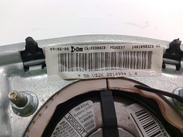 5AVB2K0014994 AIRBAG IZQ PEUGEOT 807 (E)|Desguaces La Cabaña