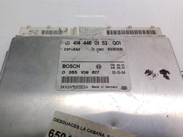 4144460153 CENTRALITA MOTOR MERCEDES BENZ VANEO (414)|Desguaces La Cabaña
