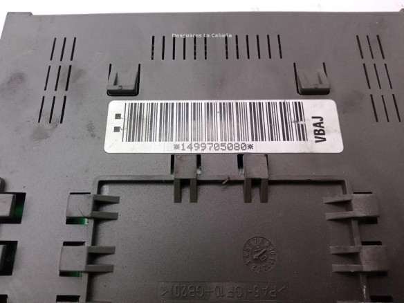 1499705080,VBAJ, CAJA FUSIBLES INTERIOR (BSI) PEUGEOT 807 (E)|Desguaces La Cabaña