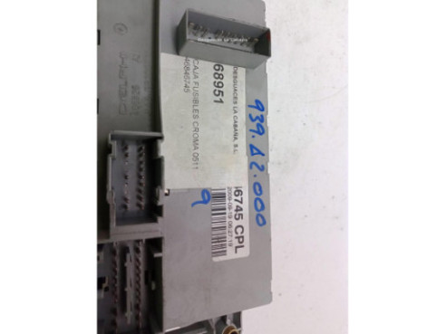 46846745 CAJA FUSIBLES INTERIOR (BSI) FIAT CROMA (194_)|Desguaces La Cabaña