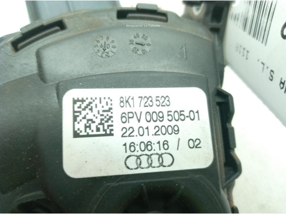8K1723523 POTENCIOMETRO ACELERADOR AUDI Q5 (8RB)|Desguaces La Cabaña