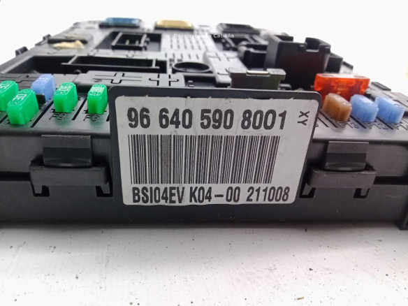 9664059801 CAJA FUSIBLES INTERIOR (BSI) CITROEN C4 Picasso I Limusina (UD_)|Desguaces La Cabaña