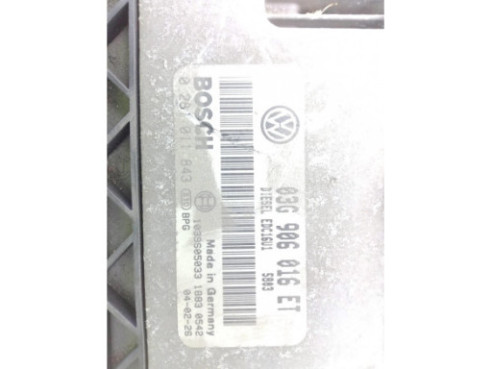 03G906016ET CENTRALITA MOTOR VW GOLF V (1K1)|Desguaces La Cabaña