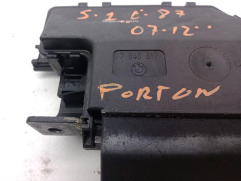 7840617 CERRADURA PORTON / TAPA MALETA BMW 1 (E87)|Desguaces La Cabaña