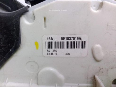 5E1837016A CERRADURA PUERTA LAT DEL DER VW PASSAT (3G2)|Desguaces La Cabaña