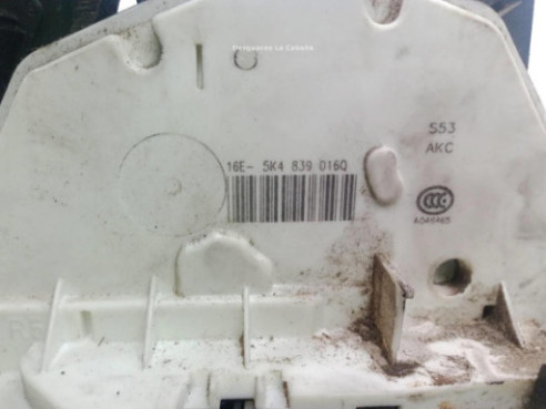 5K4839016Q CERRADURA PUERTA LAT TRA DER SEAT LEON (5F1)|Desguaces La Cabaña