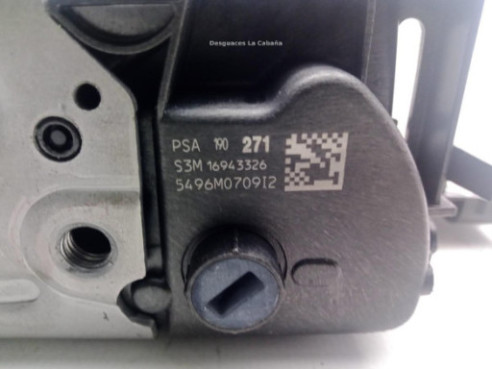 5496M0709I2 CERRADURA PUERTA LAT DEL DER CITROEN C-ELYSEE|Desguaces La Cabaña