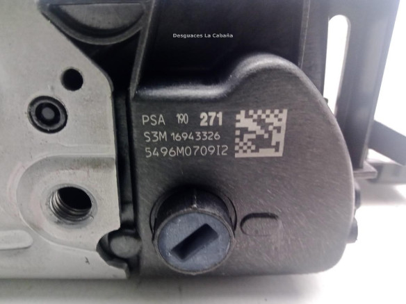 5496M0709I2 CERRADURA PUERTA LAT DEL DER CITROEN C-ELYSEE|Desguaces La Cabaña
