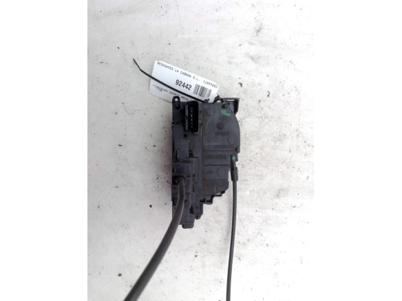 CERRADURA PUERTA LAT TRA DER RENAULT SCENIC III (JZ0/1_)|Desguaces La Cabaña