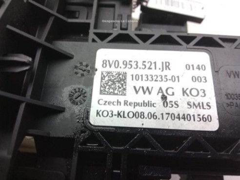 8V0953521JR MANDO COMPLETO AUDI A3 Sportback (8VA, 8VF)|Desguaces La Cabaña