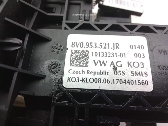 8V0953521JR MANDO COMPLETO AUDI A3 Sportback (8VA, 8VF)|Desguaces La Cabaña