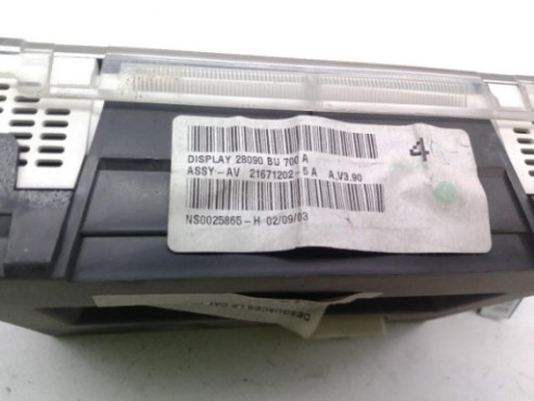 28090BU700A, DISPLAY NISSAN ALMERA II (N16)|Desguaces La Cabaña