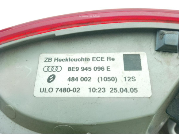 8E9945096E PILOTO TRA DER EXT AUDI A4 (8K2, B8)|Desguaces La Cabaña