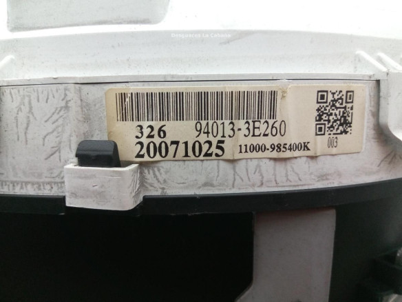 940133E260 CUADRO INSTRUMENTOS KIA SORENTO I (JC)|Desguaces La Cabaña