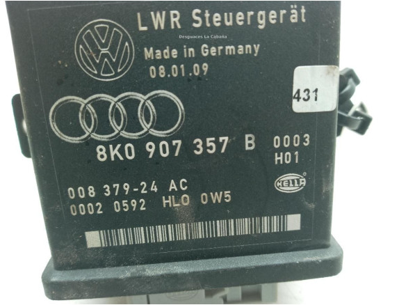 8K0907357B MODULO ELECTRONICO 1 AUDI Q5 (8RB)|Desguaces La Cabaña