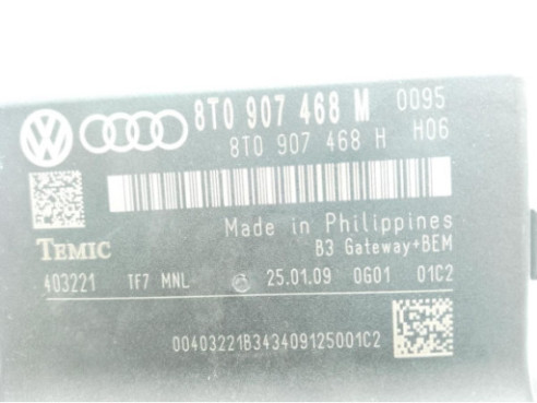 8T0907468M MODULO ELECTRONICO 7 AUDI Q5 (8RB)|Desguaces La Cabaña