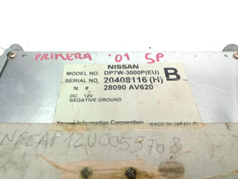28090AV620B, DISPLAY NISSAN PRIMERA Hatchback (P12)|Desguaces La Cabaña
